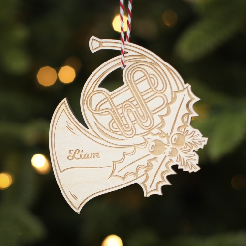 Personalised Christmas Tree Decoration Instrument