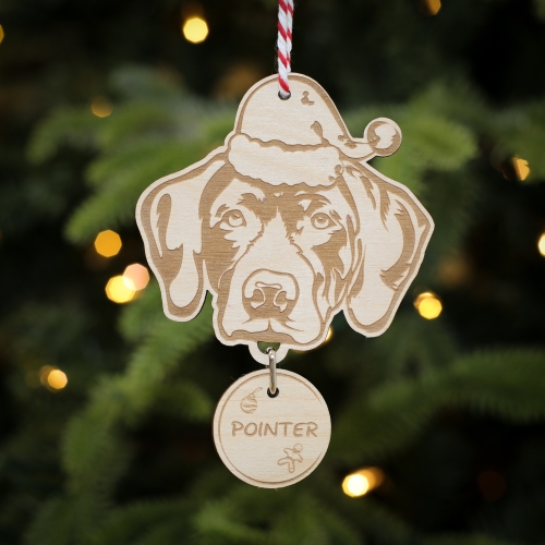 Personalised Christmas Tree Decoration Pointer