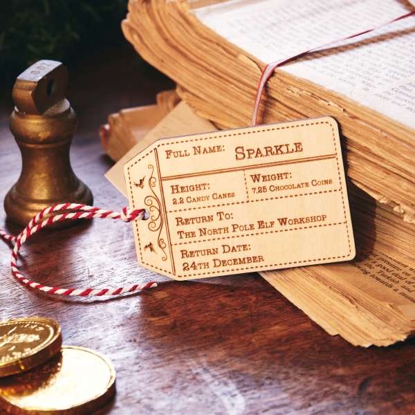 Personalised Elf Name Tag (Sold Out)