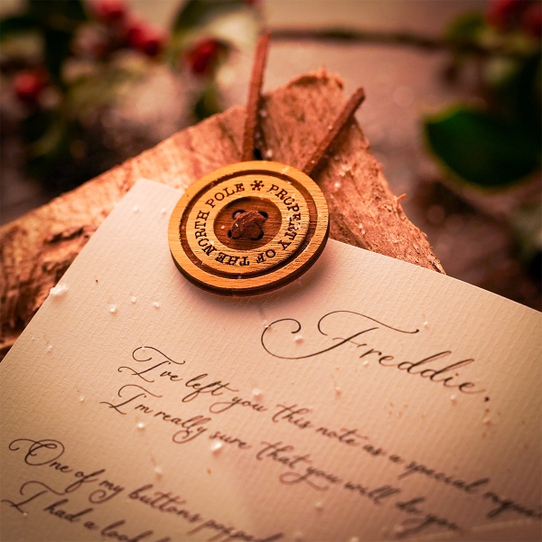 Santa's Lost Button + Personalised Note (Sold Out)